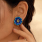 Big Flower (  Navy Blue )