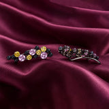 Reverse Earring ( Black x Yellow )