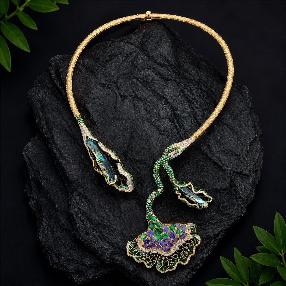 Multicolour Question Mark Necklace