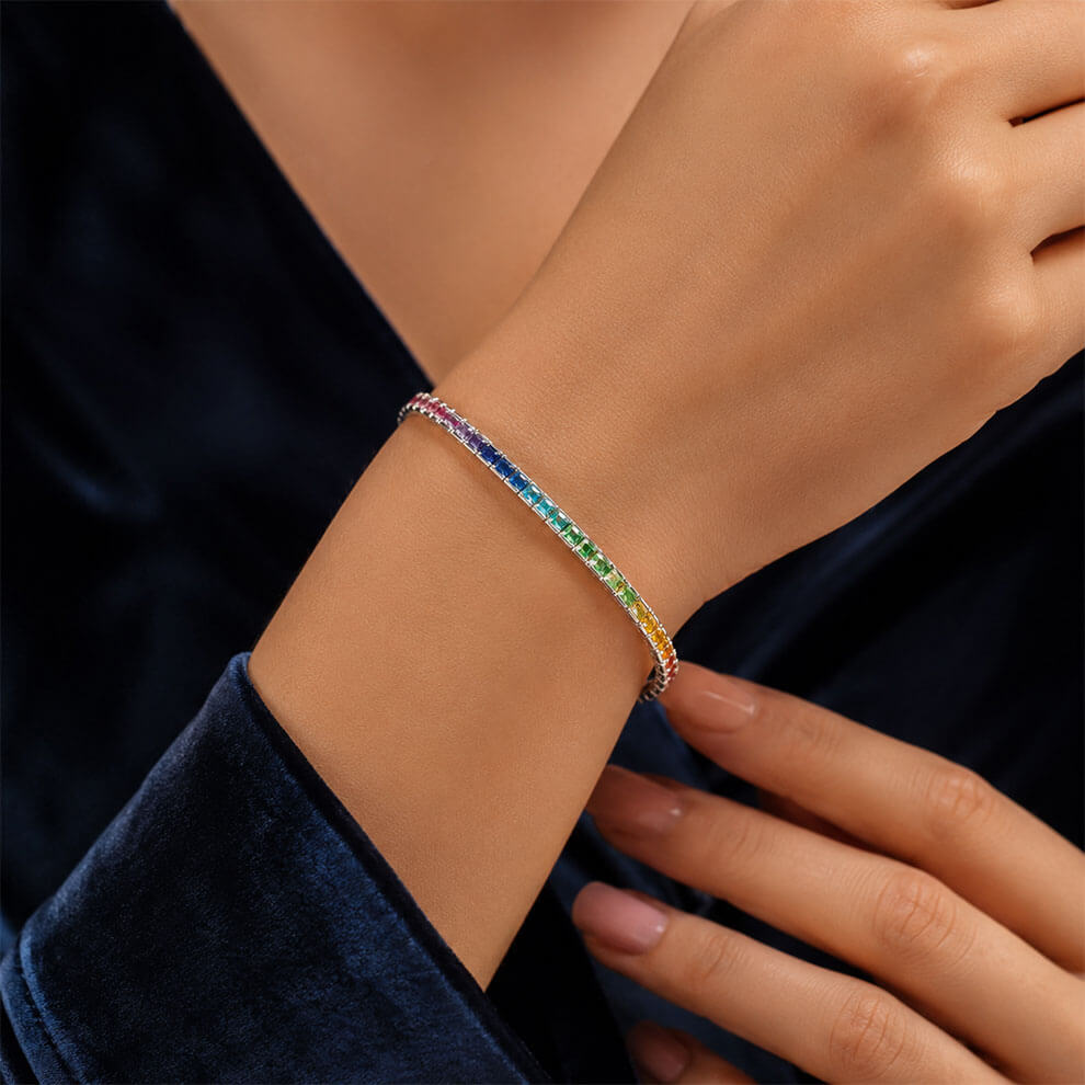 Tennis Bracelet Multicolour