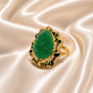 Big Emerald Ring