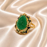 Big Emerald Ring
