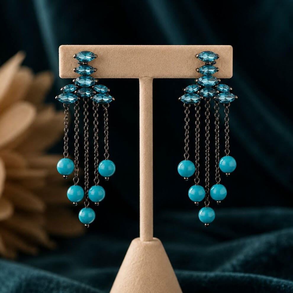 Aqua Blue Beads