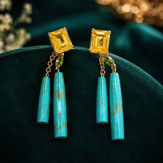 Double Drop ( Aqua Blue )