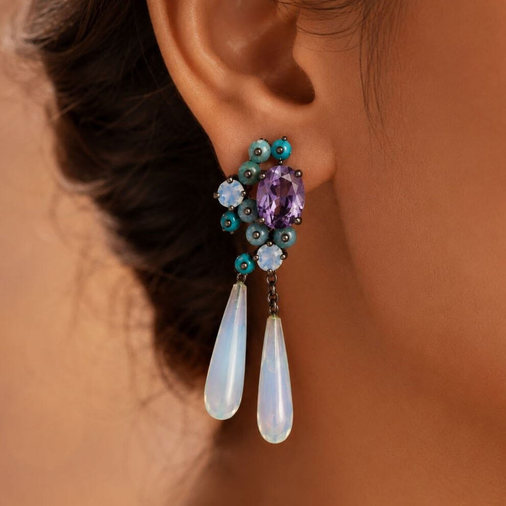 Double Drop ( Opal White )
